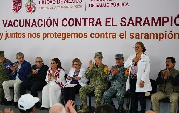 IMSS suma esfuerzos en Campaña de Vacunación contra el Sarampión 2026 en Ciudad de México