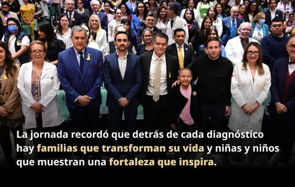 Compromiso firme, con sentido humano y sin indiferencia en la atención del cáncer infantil: Secretaría de Salud