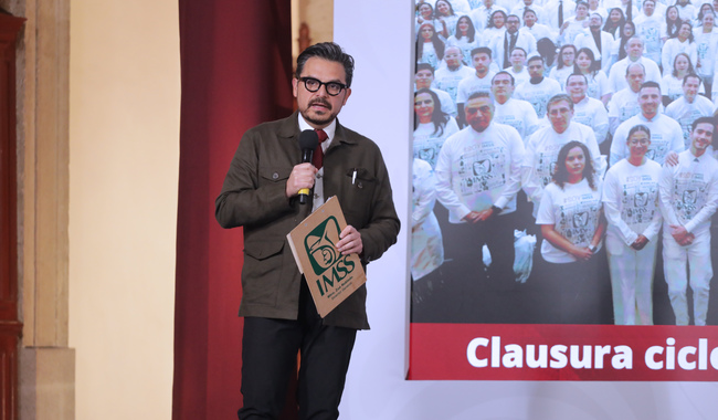 Incrementa IMSS de 44 mil a 71 mil lugares de residencias médicas en siete años de la Cuarta Transformación: Zoé Robledo