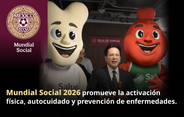 Mundial Social 2026 promueve la activación física, autocuidado y prevención de enfermedades