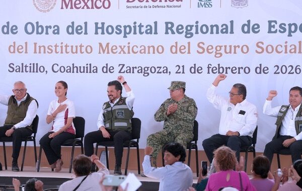 Gobierno de México arranca obra del Hospital Regional de Especialidades de Saltillo, el más grande y resolutivo del estado