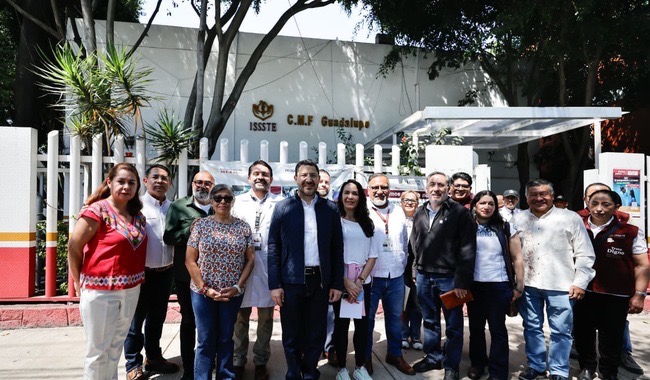 Confirma Martí Batres 100 por ciento de abasto de medicamentos en CMF “Guadalupe” y “Aragón”