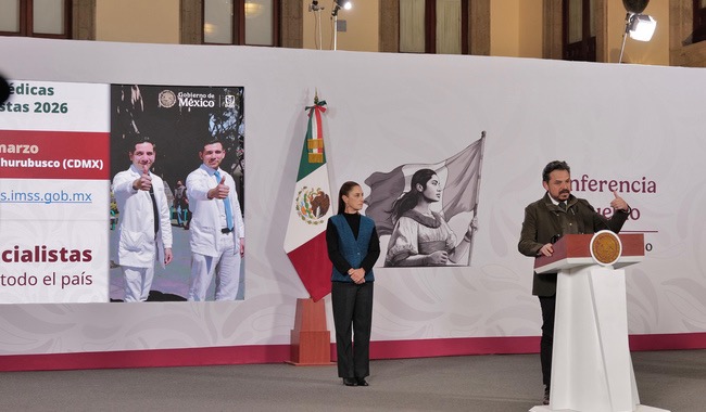 IMSS está en proceso de contratación de médicas y médicos de más de 70 especialidades para todo el país