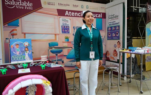 SEP e IMSS informan que en un año 9.1 millones de estudiantes han sido valorados en 75 mil primarias con Vive saludable, vive feliz