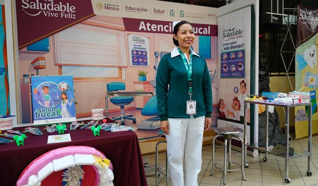 SEP e IMSS informan que en un año 9.1 millones de estudiantes han sido valorados en 75 mil primarias con Vive saludable, vive feliz