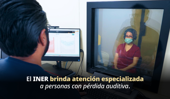INER fortalece la atención especializada para el diagnóstico y tratamiento de la pérdida auditiva