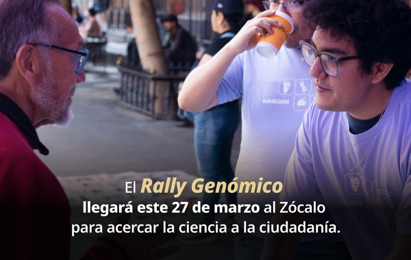 Acerca el Inmegen la genómica a la población con actividades interactivas en el Zócalo de la Ciudad de México