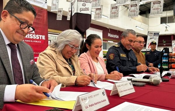 Firma SUPERISSSTE y Bomberos de la Ciudad de México convenio para fortalecer seguridad en instalaciones