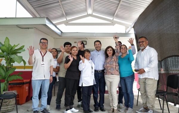 Martí Batres corrobora en visita sorpresa 98% de abasto en farmacia de UMF “Yautepec” del ISSSTE, en Morelos