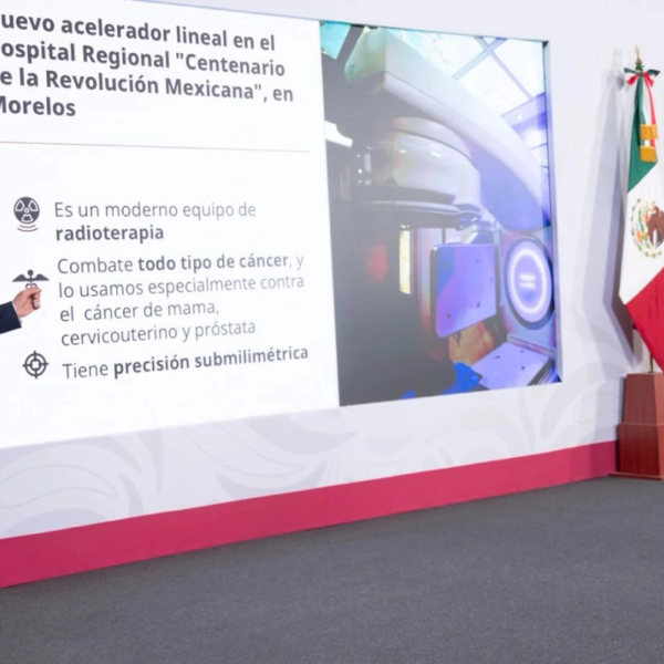 ISSSTE arranca nuevo equipo de radioterapia para tratamientos de cáncer; “es lo más avanzado”: Batres