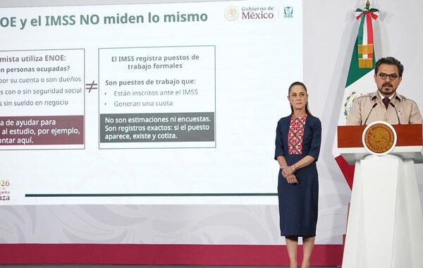 El Seguro Social registra una tendencia de más empleo formal en el país, con más estabilidad y mejor salario: Zoé Robledo