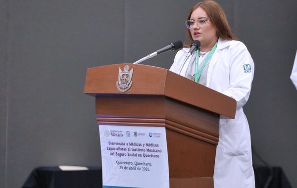 IMSS y gobierno de Querétaro dan la bienvenida a 205 especialistas que fortalecerán atención médica y trato digno