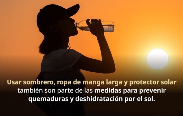 Secretaría de Salud emite recomendaciones para protegerse de los rayos solares