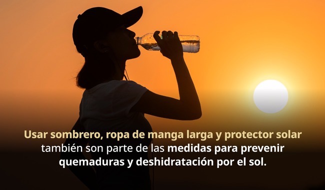 Secretaría de Salud emite recomendaciones para protegerse de los rayos solares