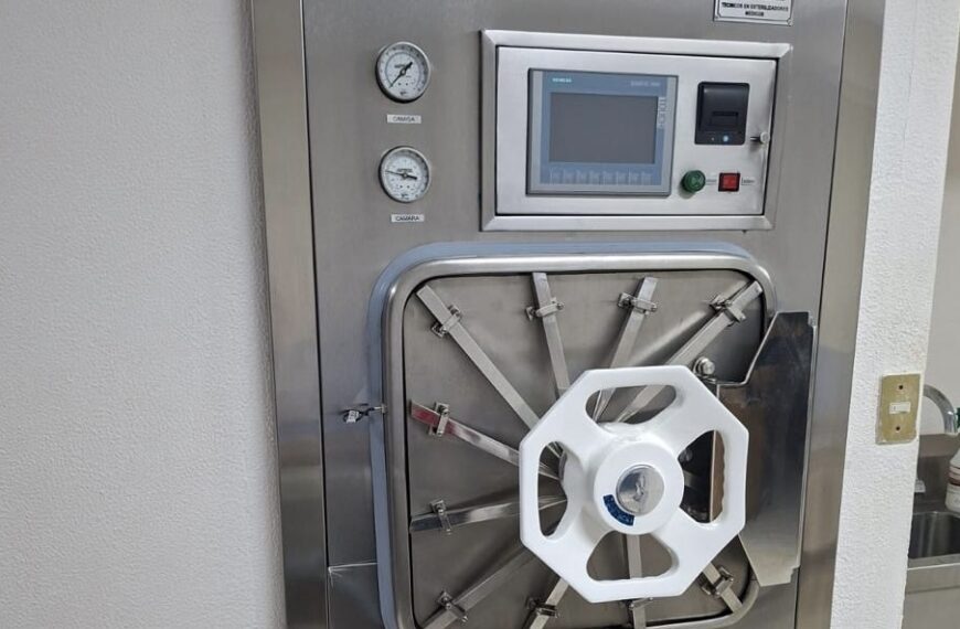 Estrena CMFEQ “Linares” del ISSSTE en Nuevo León nueva autoclave para esterilización de instrumental