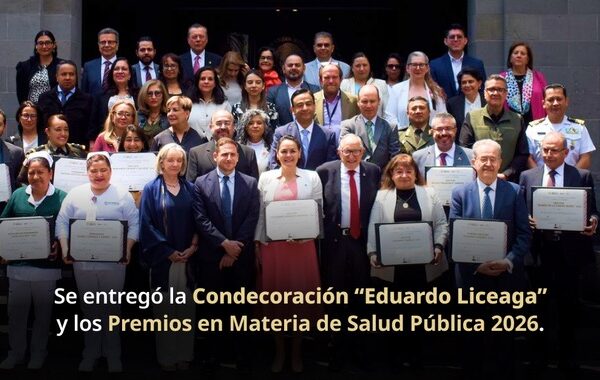 Reconocen trayectorias ejemplares en salud pública en el marco del Día Mundial de la Salud