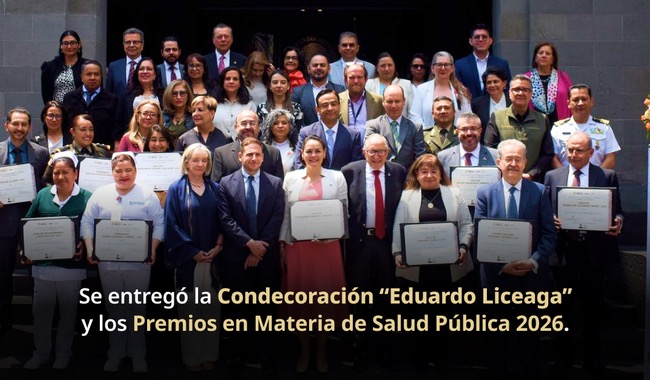 Reconocen trayectorias ejemplares en salud pública en el marco del Día Mundial de la Salud