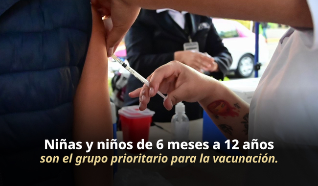 Más de 34.9 millones de dosis aplicadas contra sarampión en México