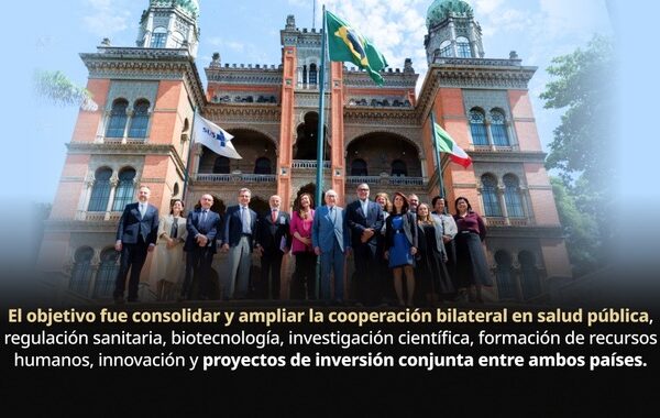 México y Brasil consolidan agenda bilateral de cooperación en Salud
