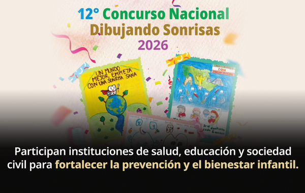 La Secretaría de Salud invita a niñas y niños al 12° Concurso Nacional Dibujando Sonrisas 2026