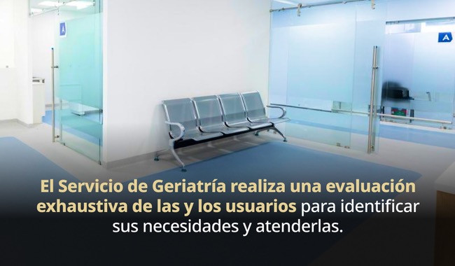 Hospital Juárez de México abre nueva área de Geriatría para una valoración integral de las y los adultos mayores