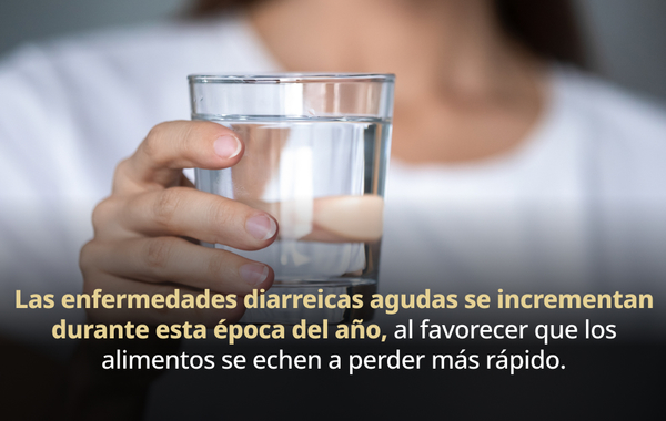 Secretaría de Salud hace un llamado a la población a prevenir diarreas en temporada de calor
