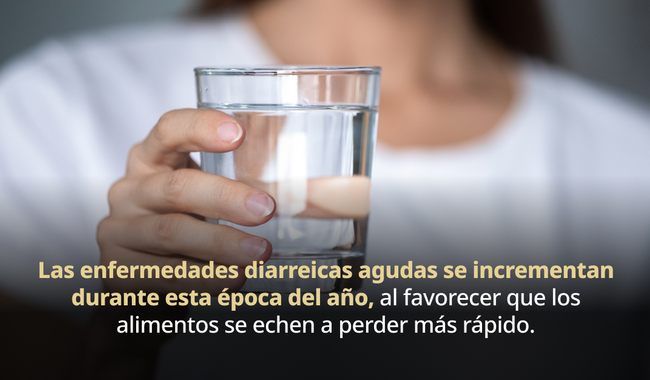 Secretaría de Salud hace un llamado a la población a prevenir diarreas en temporada de calor