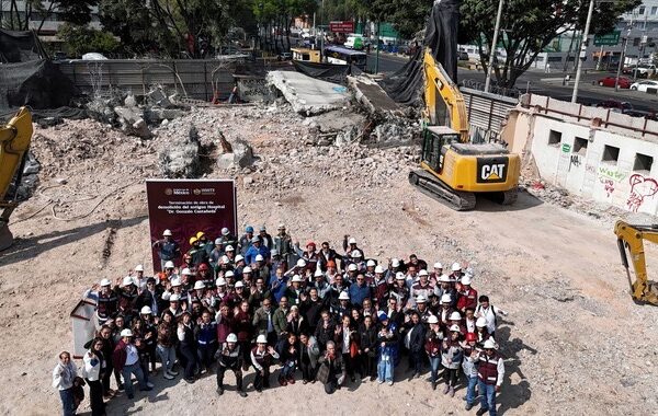 Continúan las obras en el ISSSTE, vamos por más unidades médicas y hospitales: Martí Batres
