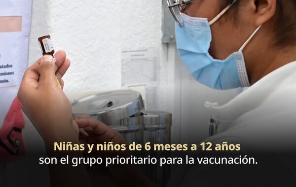 Supera México los 36.4 millones de dosis aplicadas contra sarampión