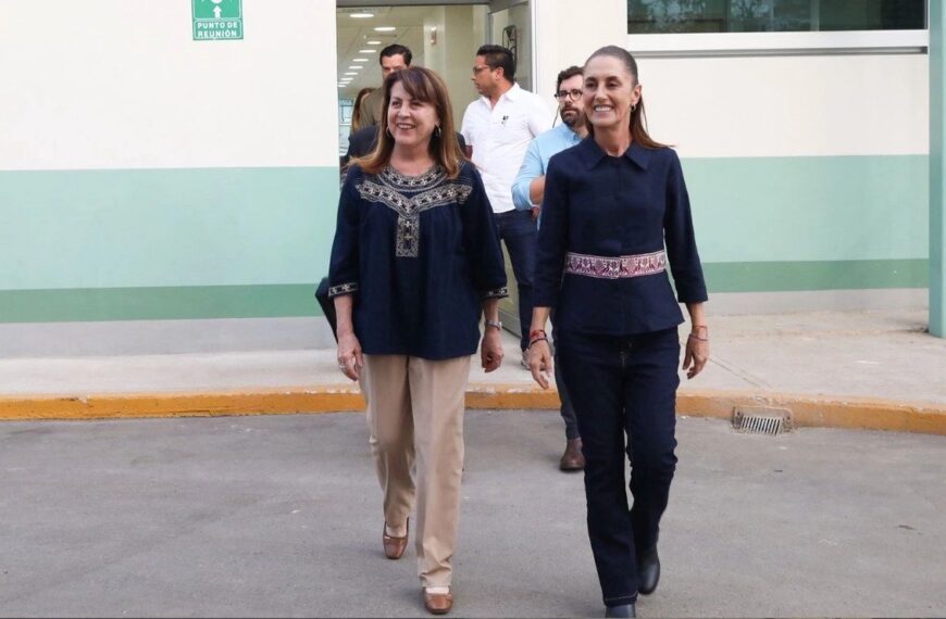 Hay 80% de abasto de medicamentos, asegura Sheinbaum al inaugurar hospital en Jiutepec, Morelos