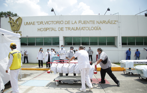 Refuerza UMAE Magdalena de las Salinas del IMSS capacidad de respuesta en macrosimulacro por emergencia química