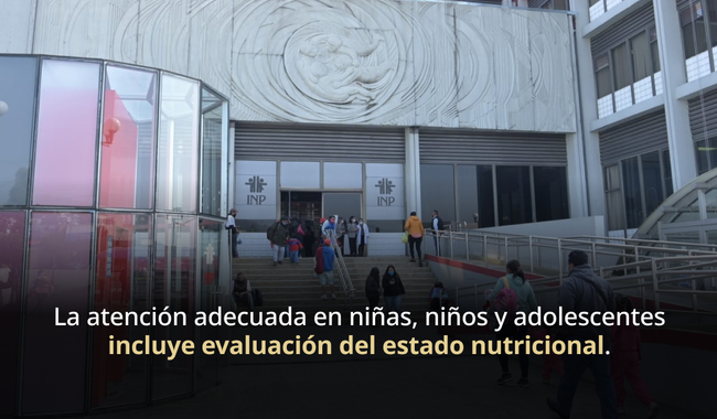 INP invita a curso de nutrición pediátrica con sesiones virtuales y gratuitas