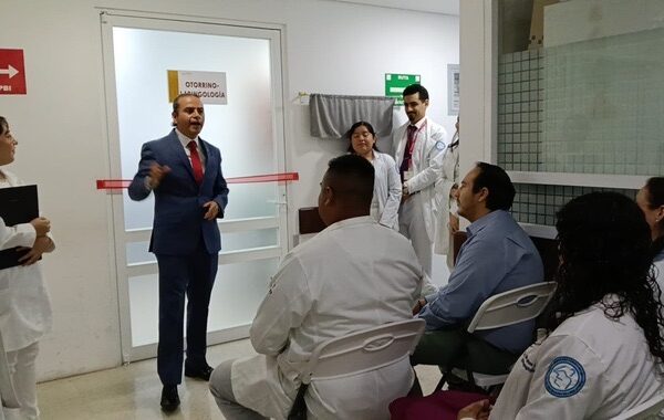 Estrena HRAE del ISSSTE en Morelos Laboratorio de Habilidades Quirúrgicas en Otorrinolaringología