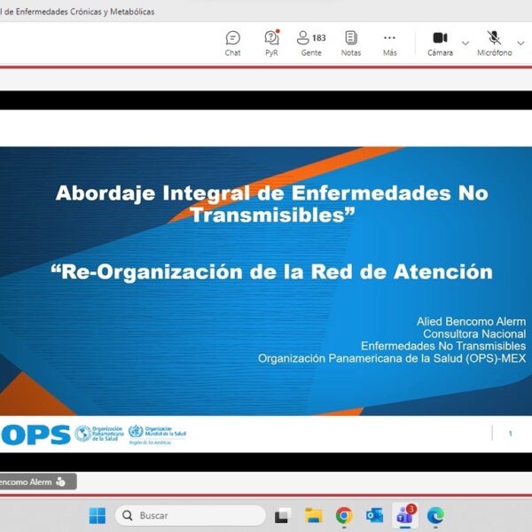 ISSSTE y OPS/OMS fortalecen la formación médica con seminarios web sobre prevención y atención integral