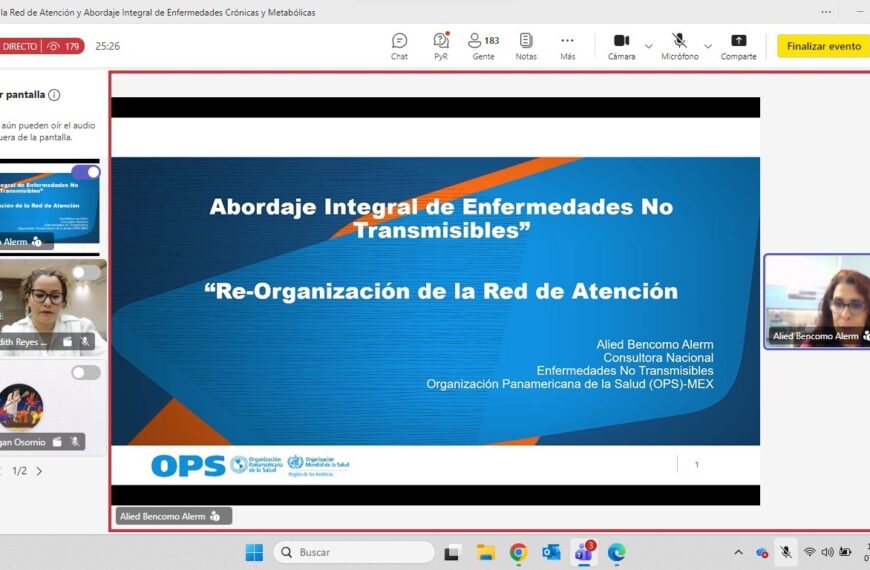 ISSSTE y OPS/OMS fortalecen la formación médica con seminarios web sobre prevención y atención integral