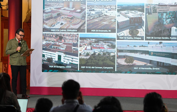 IMSS trabaja en 19 frentes de obra hospitalaria para ampliar su infraestructura en el país: Zoé Robledo