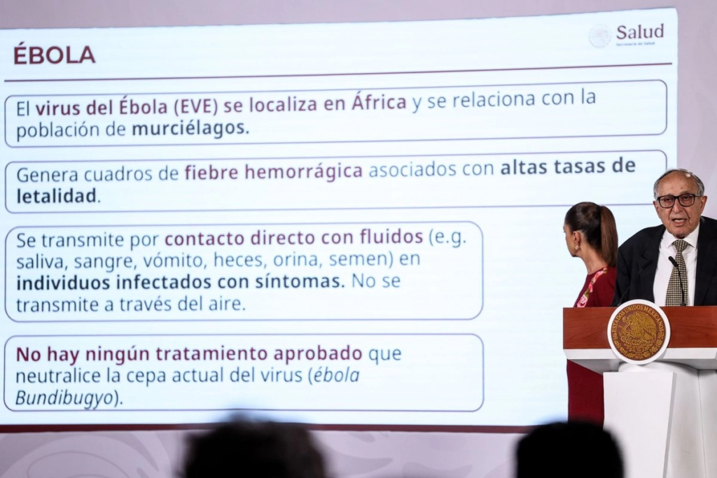 México está preparado para actuar si se presentan casos de ébola o hantavirus: Salud