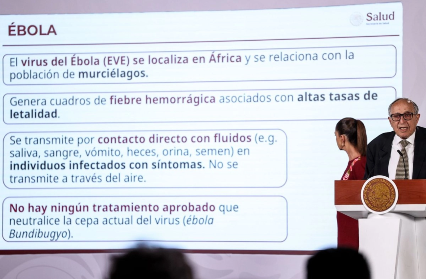 México está preparado para actuar si se presentan casos de ébola o hantavirus: Salud