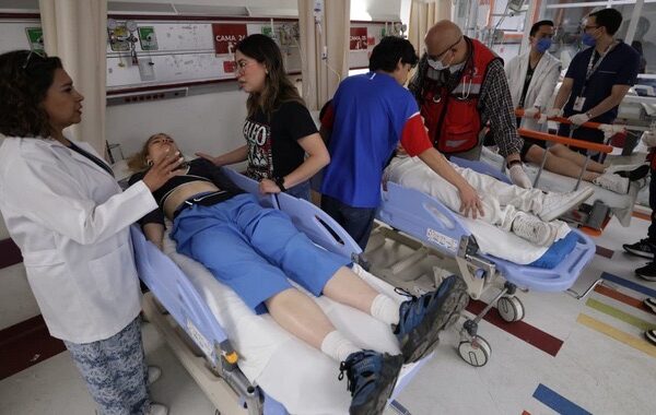 Realiza Hospital Regional “Lic. Adolfo López Mateos” primer simulacro de arribo masivo de pacientes