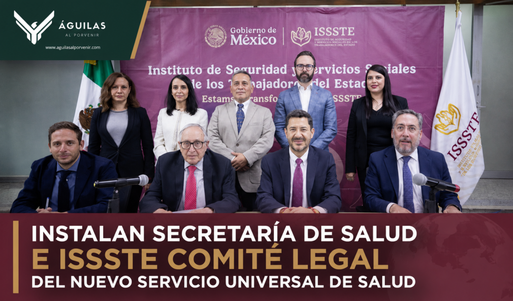 Instalan Secretaría de Salud e ISSSTE Comité Legal del nuevo Servicio Universal de Salud