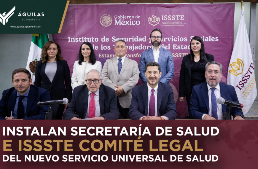 Instalan Secretaría de Salud e ISSSTE Comité Legal del nuevo Servicio Universal de Salud
