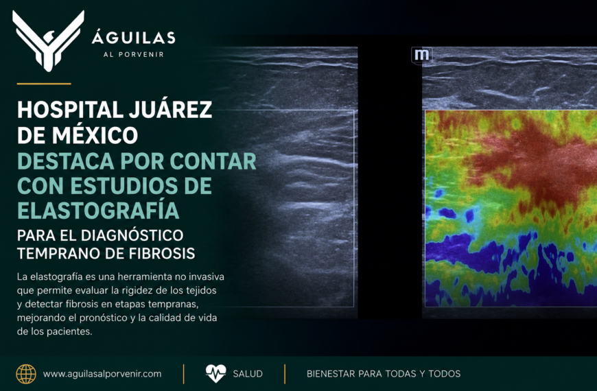 Hospital Juárez de México destaca por contar con estudios de elastografía para el diagnóstico temprano de fibrosis