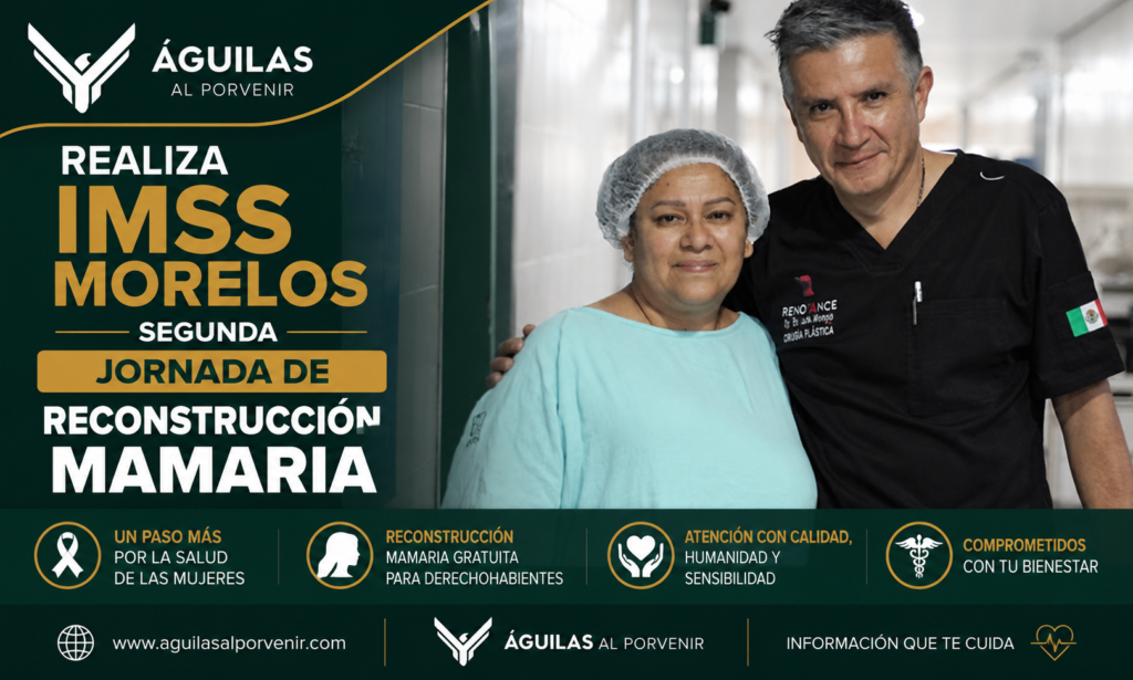 Realiza IMSS Morelos Segunda Jornada de Reconstrucción Mamaria
