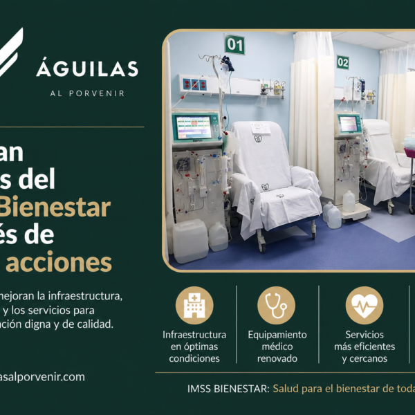 Mejoran clínicas del IMSS Bienestar a través de 42 mil acciones