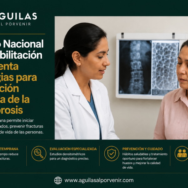 Instituto Nacional de Rehabilitación implementa estrategias para la detección oportuna de la osteoporosis