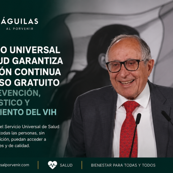 Servicio Universal de Salud garantiza atención continua y acceso gratuito a la prevención, diagnóstico y tratamiento del VIH