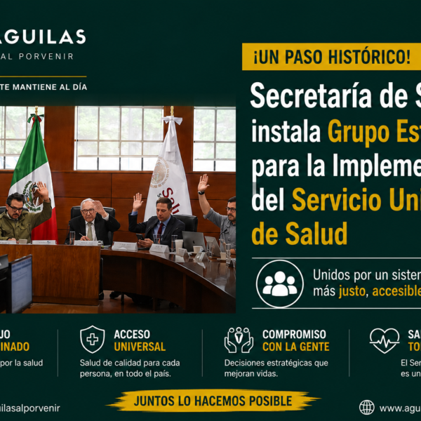 Secretaría de Salud instala Grupo Estratégico para la Implementación del Servicio Universal de Salud