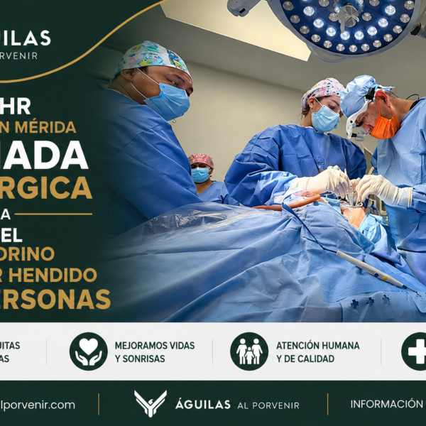 Realiza HR del ISSSTE en Mérida jornada quirúrgica para corregir el labio leporino y paladar hendido de 14 personas