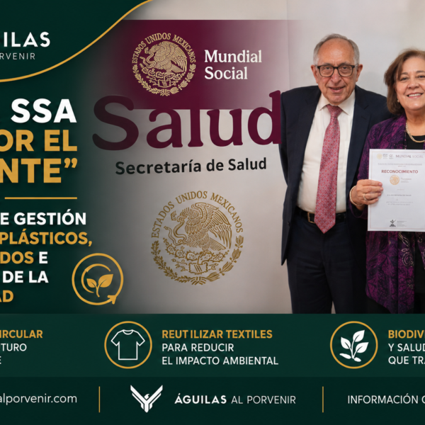Anota Ssa “Gol por el Ambiente” con proyectos de gestión circular de plásticos, textiles usados e integración de la biodiversidad