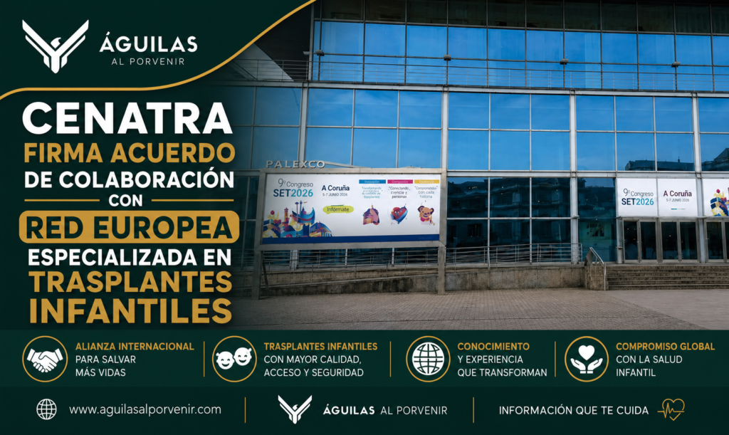 CENATRA firma acuerdo de colaboración con red europea especializada en trasplantes infantiles